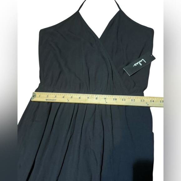 Lulu's Black Halter Jumpsuit - Picture 6 of 12